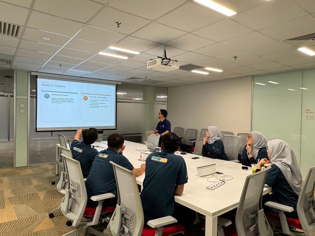 Action planning group activity during Petronas Carigali PSM Kaizen Principles training