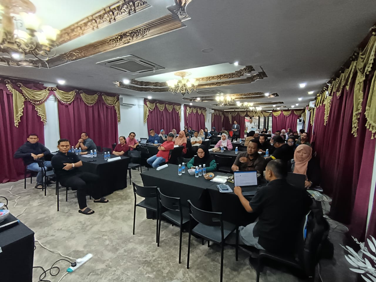 Pos Logistics Berhad workshop participants during Business Process Mapping training