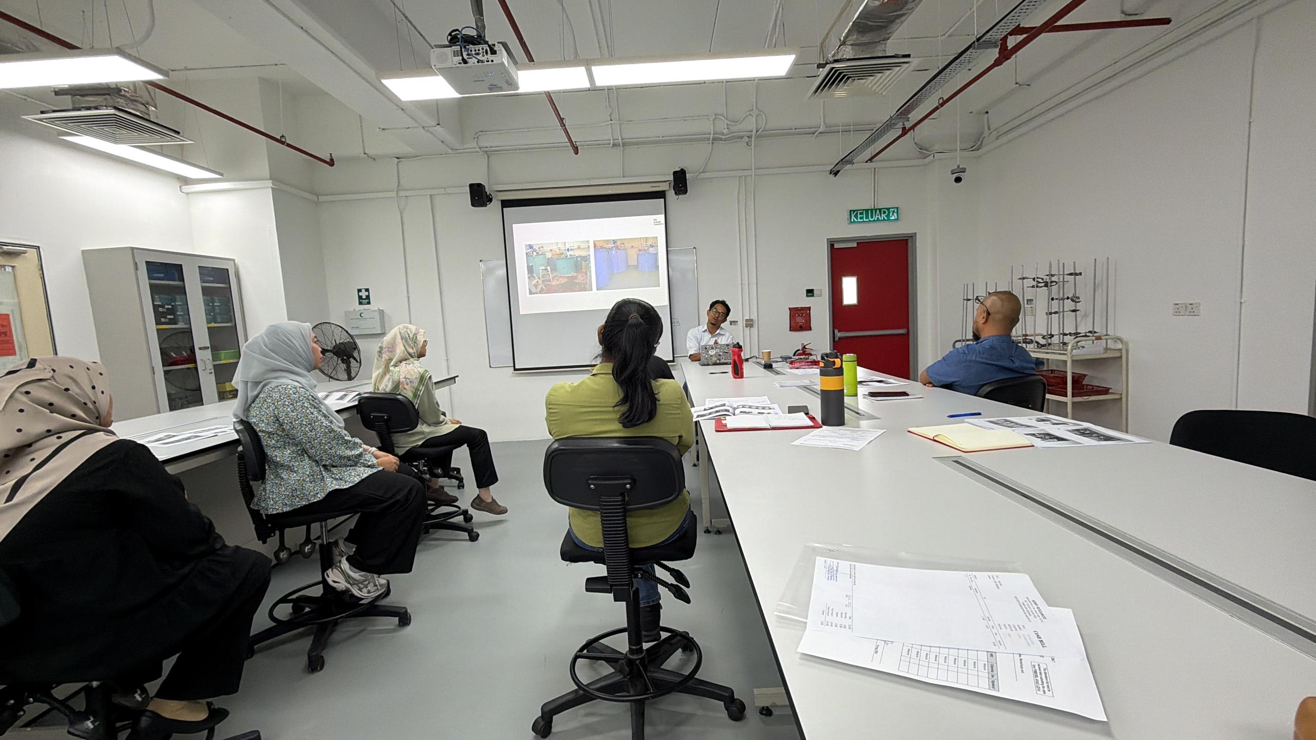 Taylor's University Engineering Labs 5S workshop facilitation session