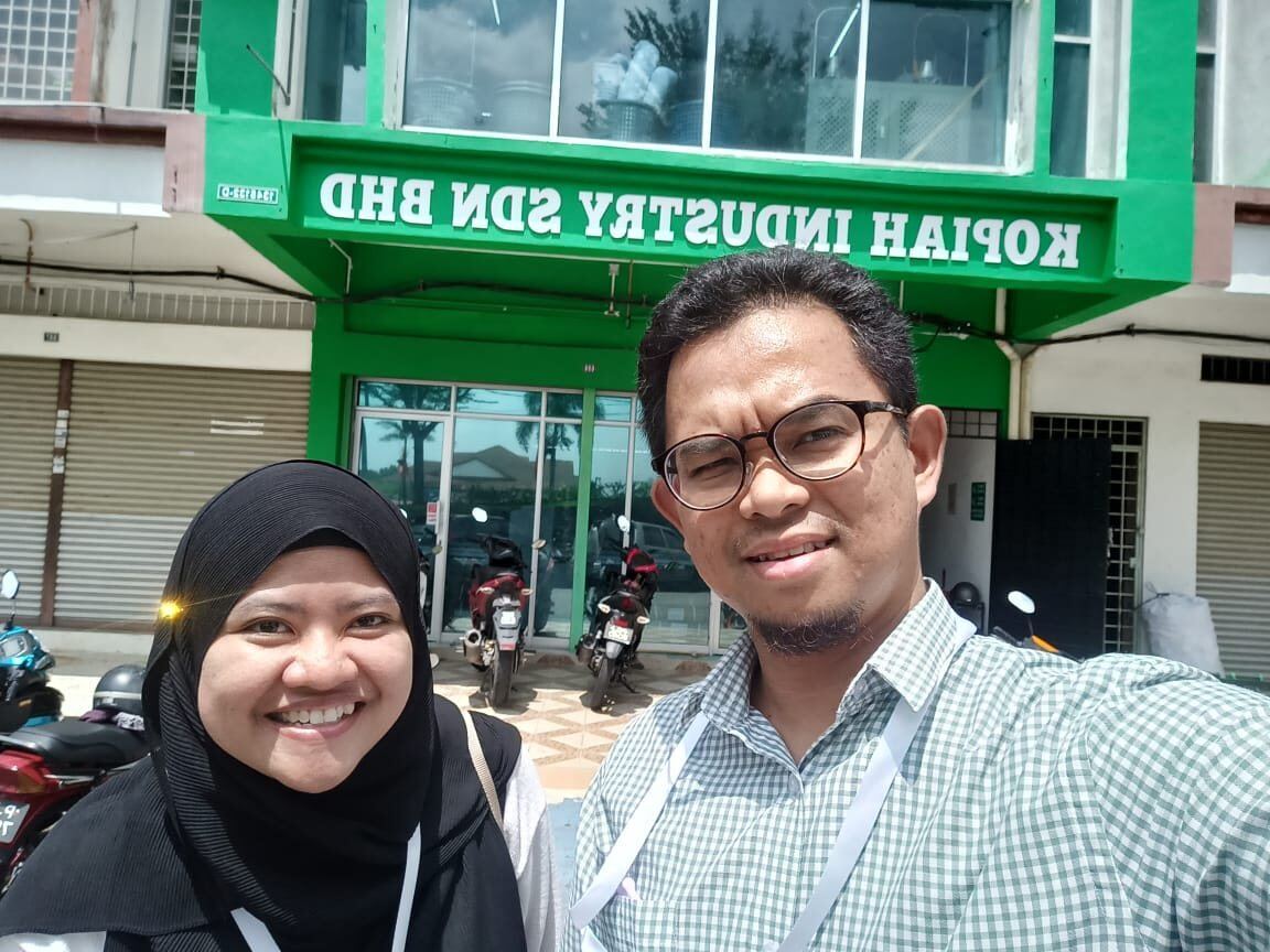 Informal site photo from a manufacturing consulting visit in Malaysia